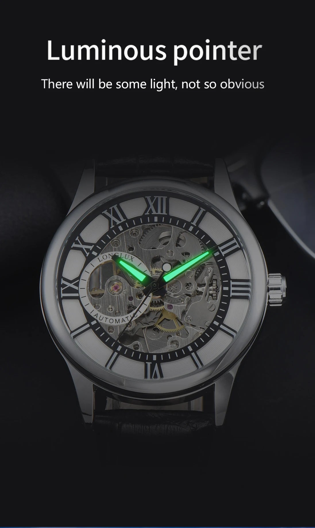 LONGLUX 8020LM Automatisch Herenhorloge