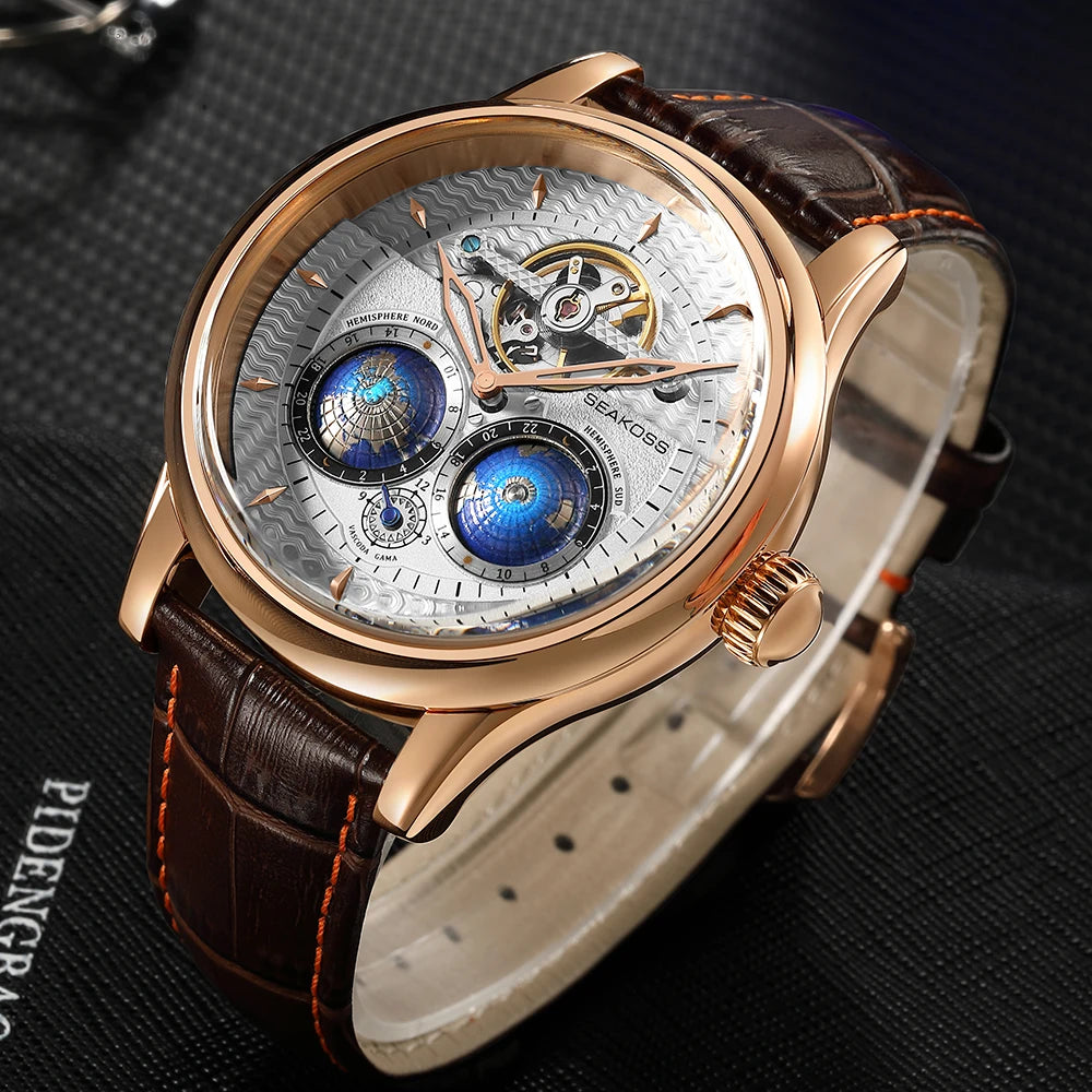 SEAKOSS 1963 Luxe Pilotenhorloge