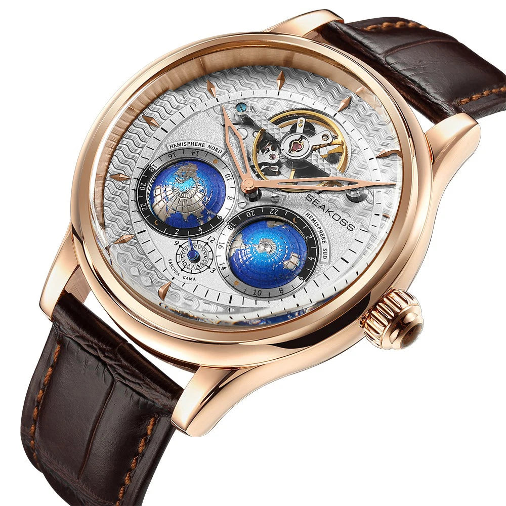 SEAKOSS 1963 Luxe Pilotenhorloge