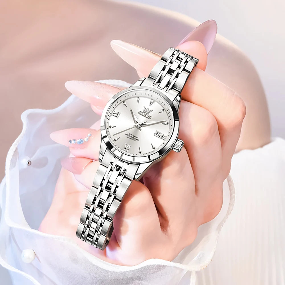 OLEVS 9956 Elegant Automatisch Dameshorloge