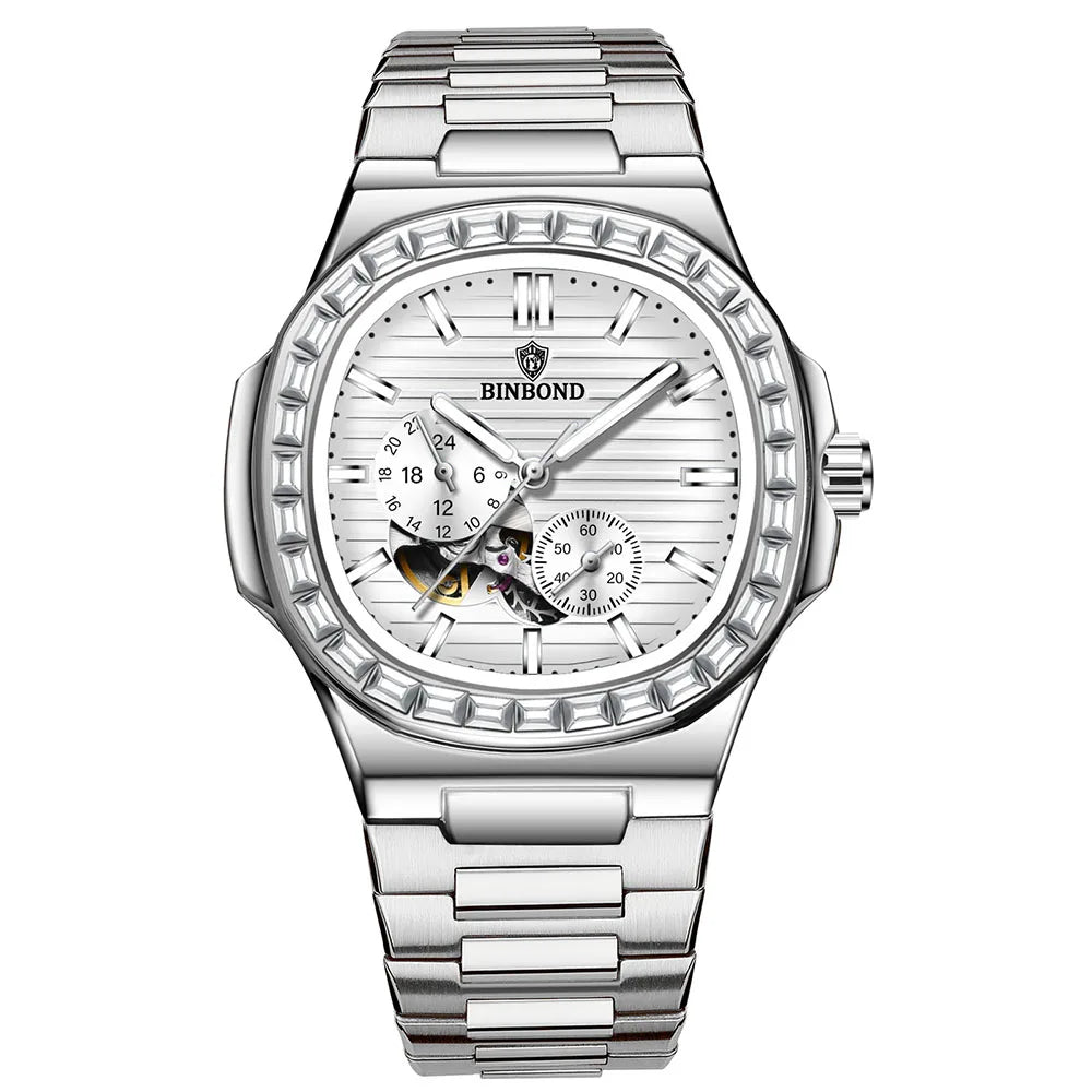 BINBOND J1116 Tourbillon Skeleton Herenhorloge