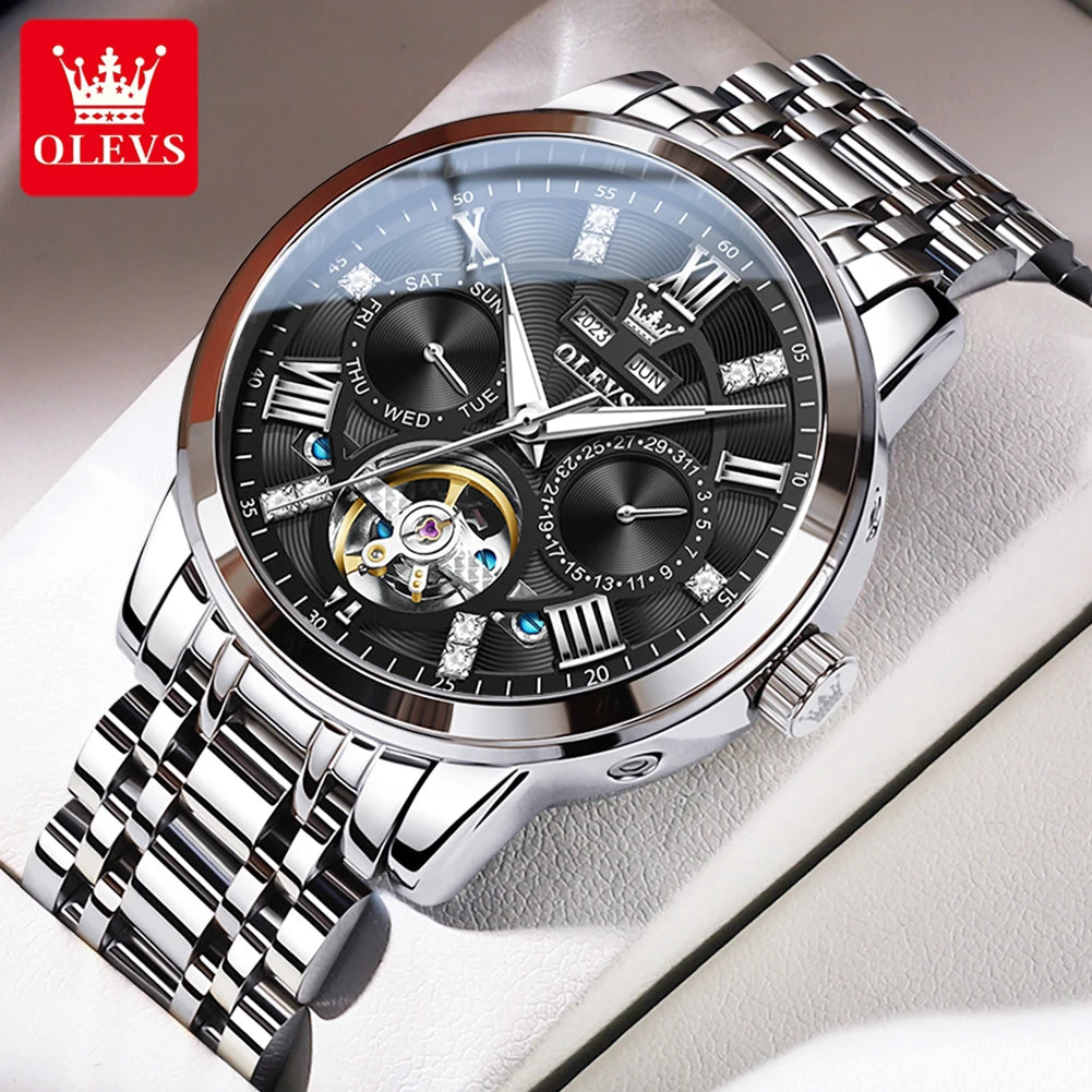 OLEVS 6701 Luxe Herenhorloge