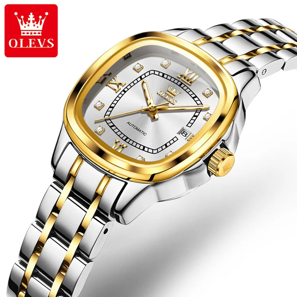 OLEVS 9810 Luxe Automatisch Dameshorloge