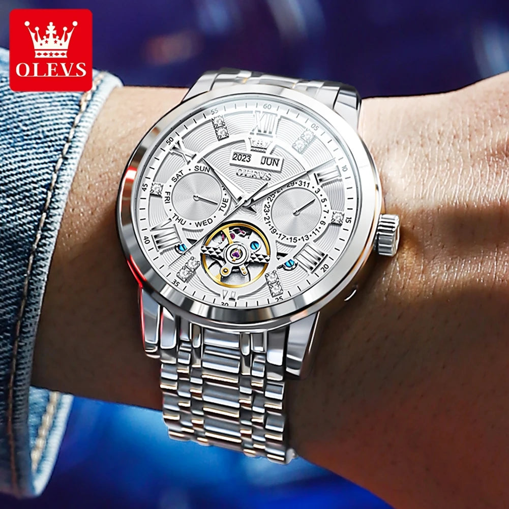 OLEVS 6701 Luxe Herenhorloge
