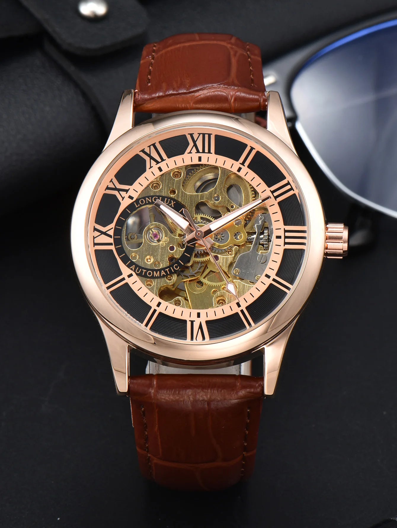 LONGLUX 8020LM Automatisch Herenhorloge