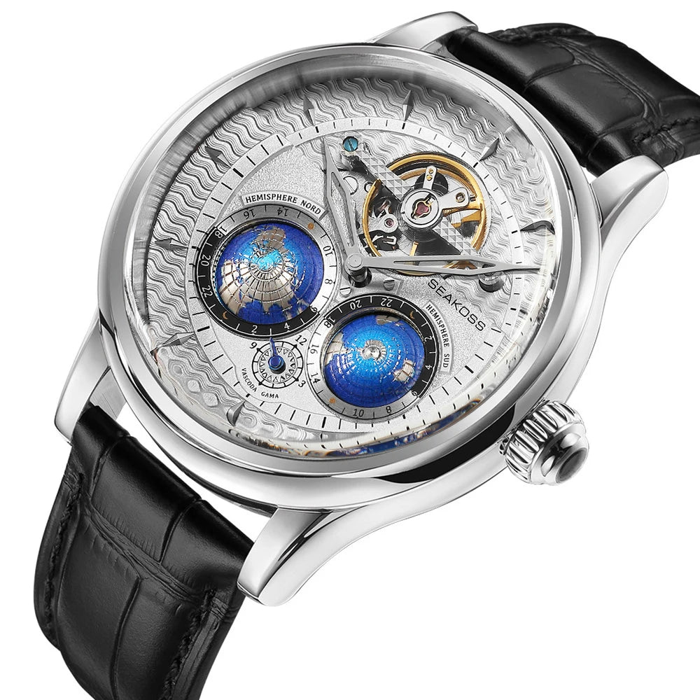 SEAKOSS 1963 Luxe Pilotenhorloge