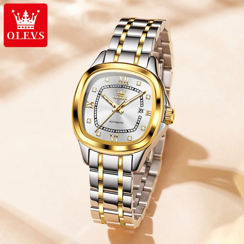 OLEVS 9810 Luxe Automatisch Dameshorloge