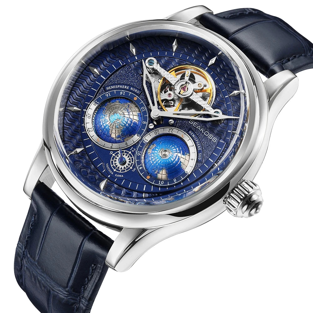 SEAKOSS 1963 Luxe Pilotenhorloge