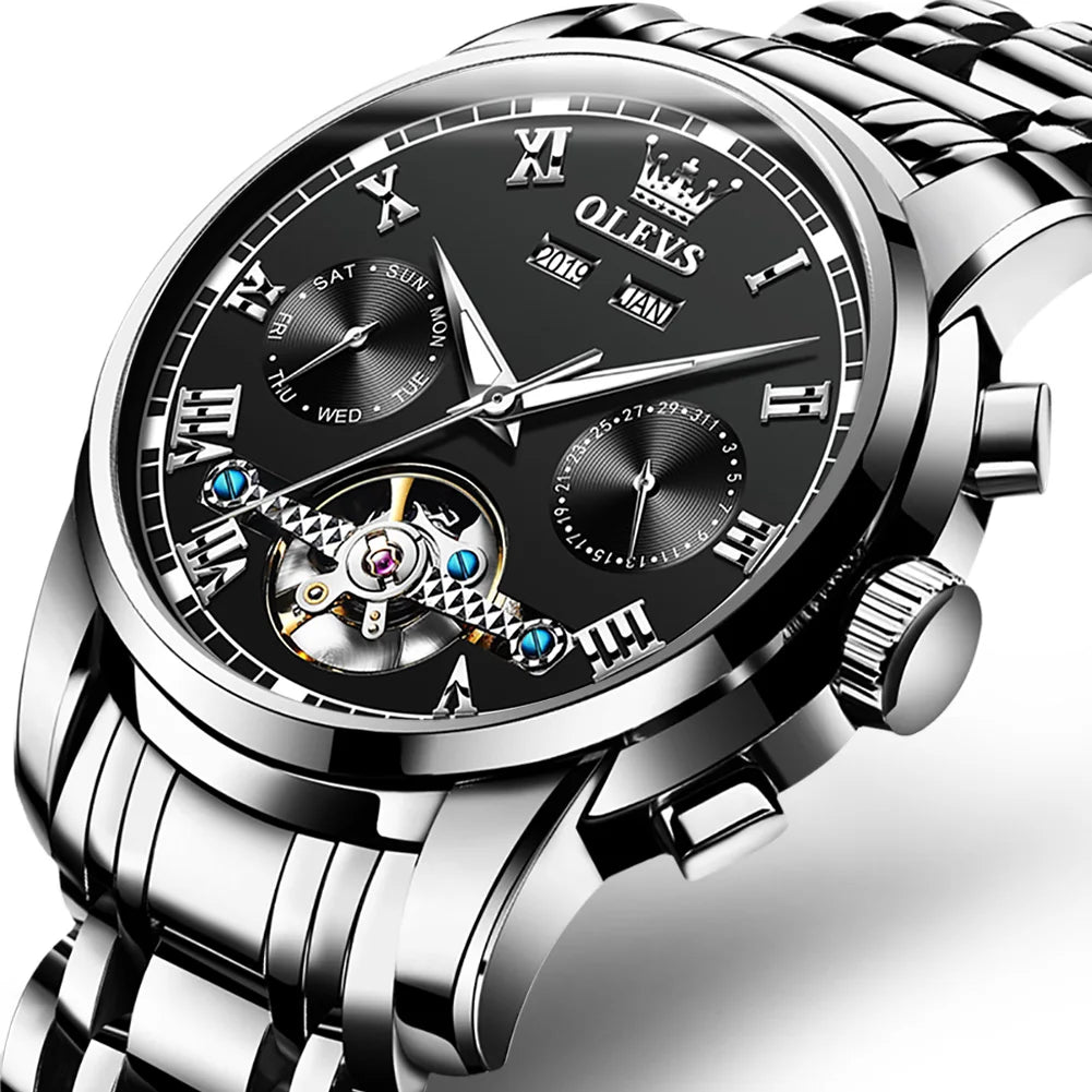 OLEVS 6607 Luxe Automatisch Herenhorloge