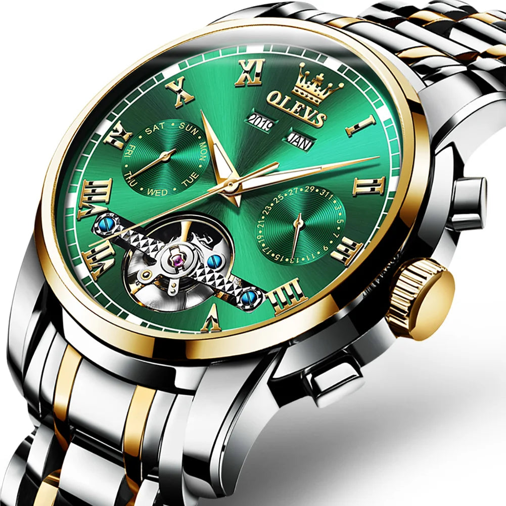 OLEVS 6607 Luxe Automatisch Herenhorloge