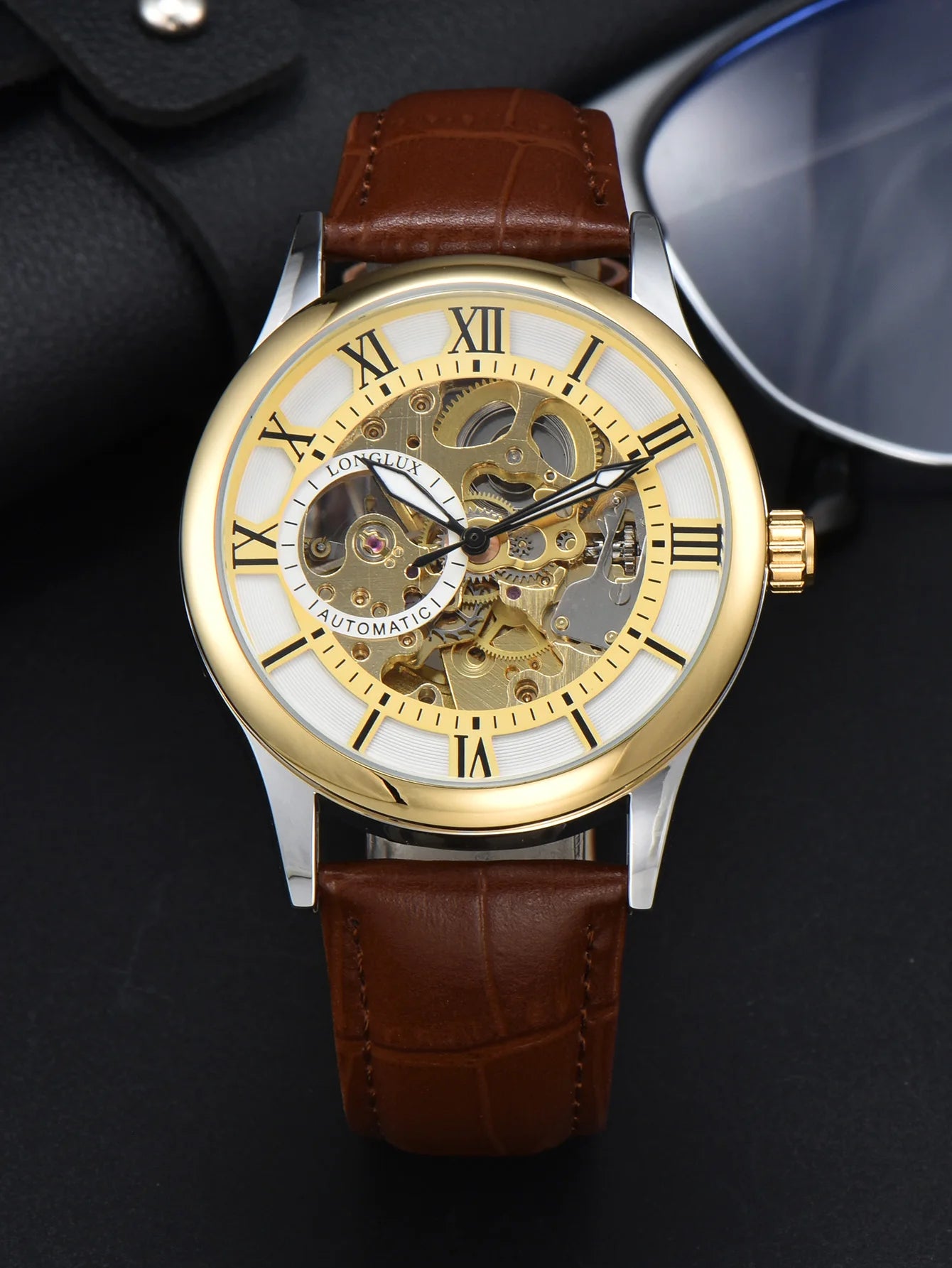LONGLUX 8020LM Automatisch Herenhorloge