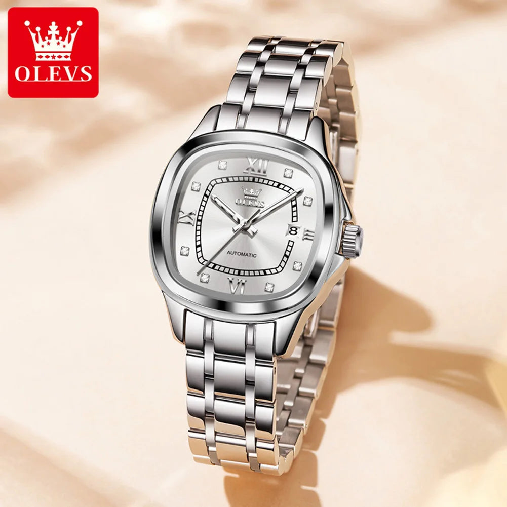 OLEVS 9810 Luxe Automatisch Dameshorloge
