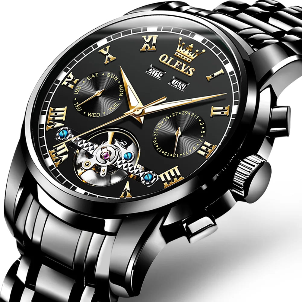 OLEVS 6607 Luxe Automatisch Herenhorloge