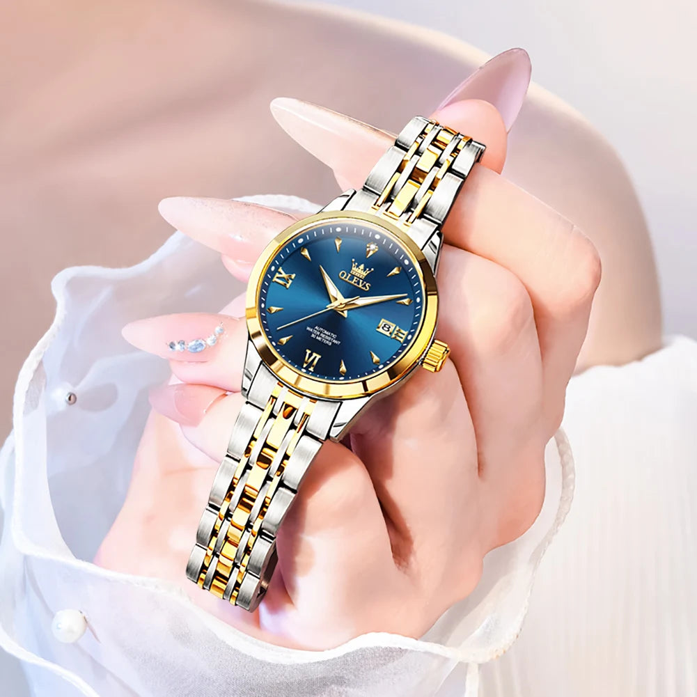 OLEVS 9956 Elegant Automatisch Dameshorloge