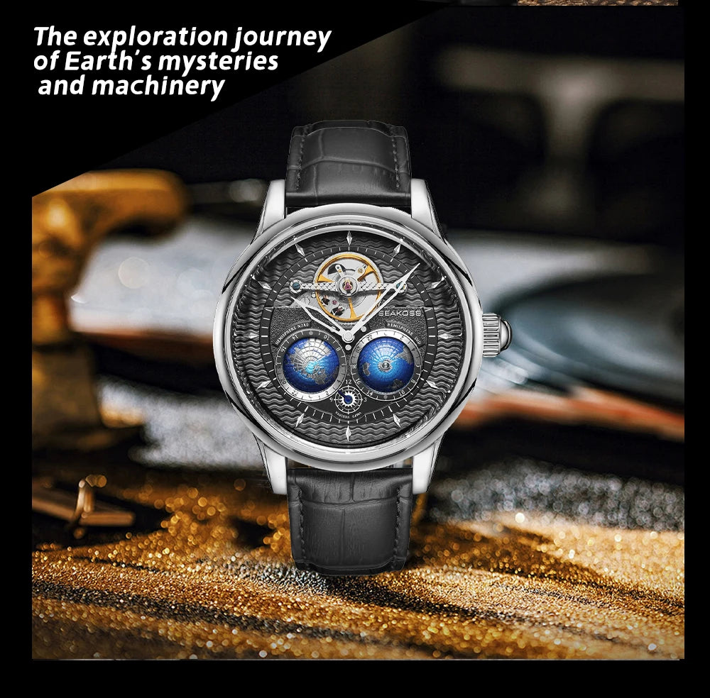 SEAKOSS 1963 Luxe Pilotenhorloge