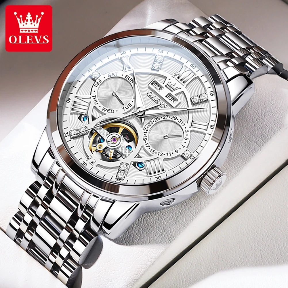 OLEVS 6701 Luxe Herenhorloge