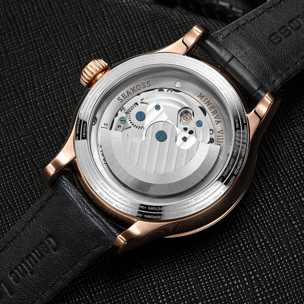 SEAKOSS 1963 Luxe Pilotenhorloge