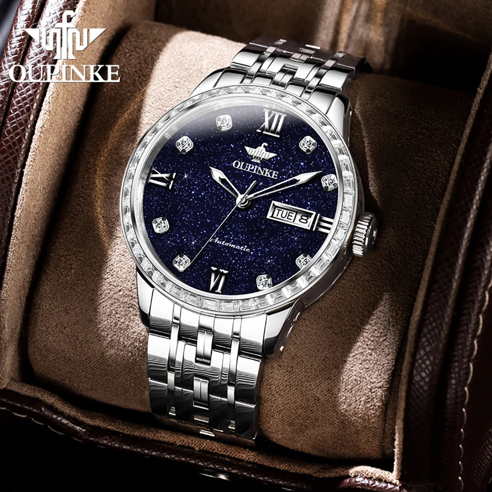 OUPINKE 3241 Automatisch Herenhorloge