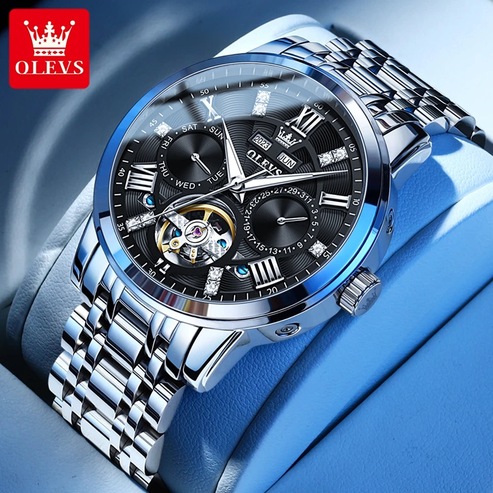 OLEVS 6701 Luxe Herenhorloge