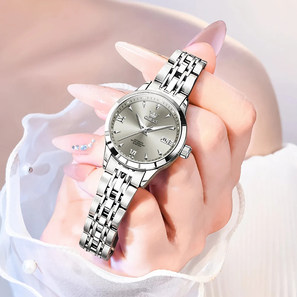 OLEVS 9956 Elegant Automatisch Dameshorloge