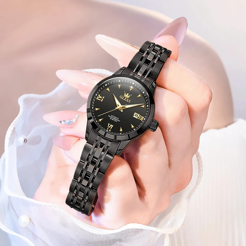 OLEVS 9956 Elegant Automatisch Dameshorloge