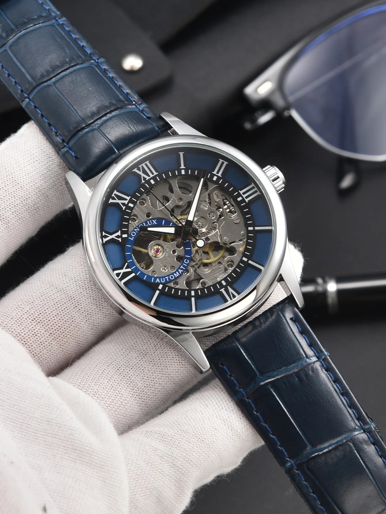 LONGLUX 8020LM Automatisch Herenhorloge