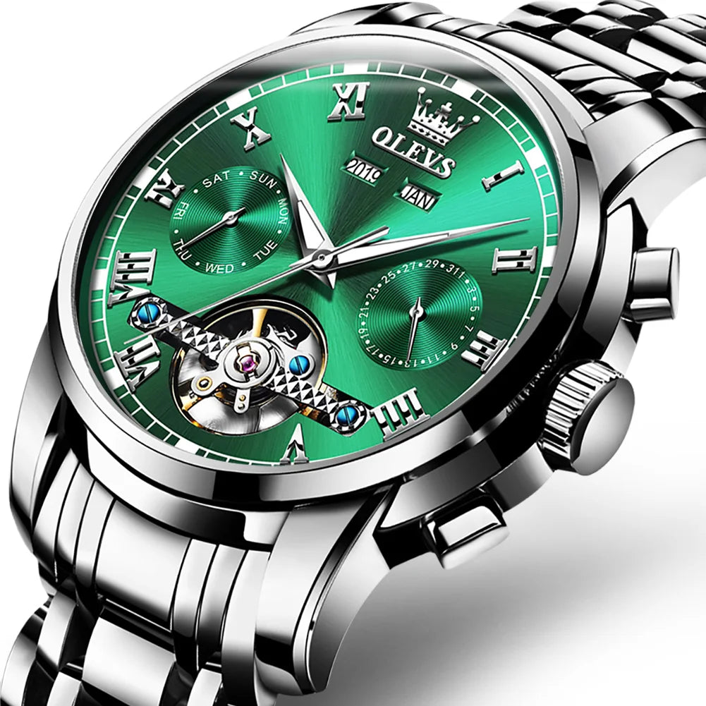 OLEVS 6607 Luxe Automatisch Herenhorloge
