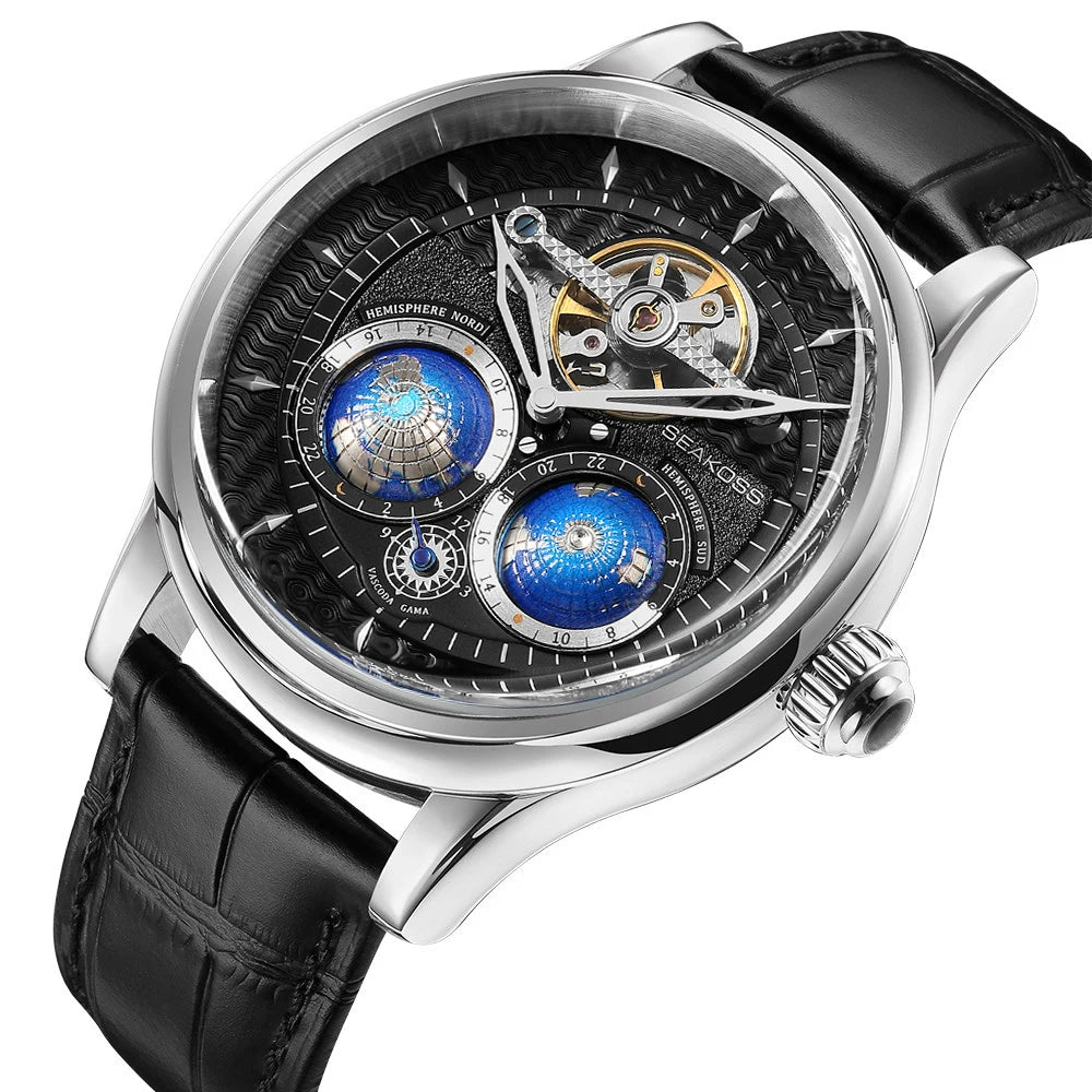 SEAKOSS 1963 Luxe Pilotenhorloge