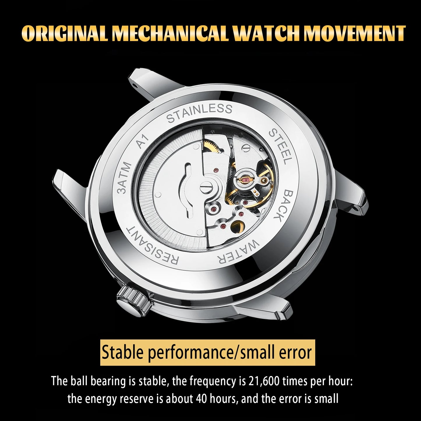 Dianpai 5201F Automatisch Herenhorloge