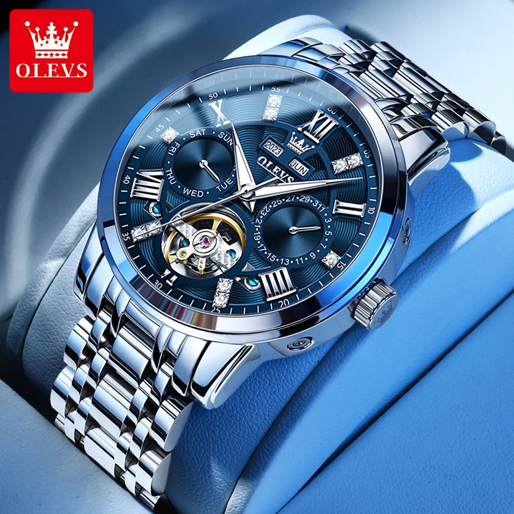 OLEVS 6701 Luxe Herenhorloge