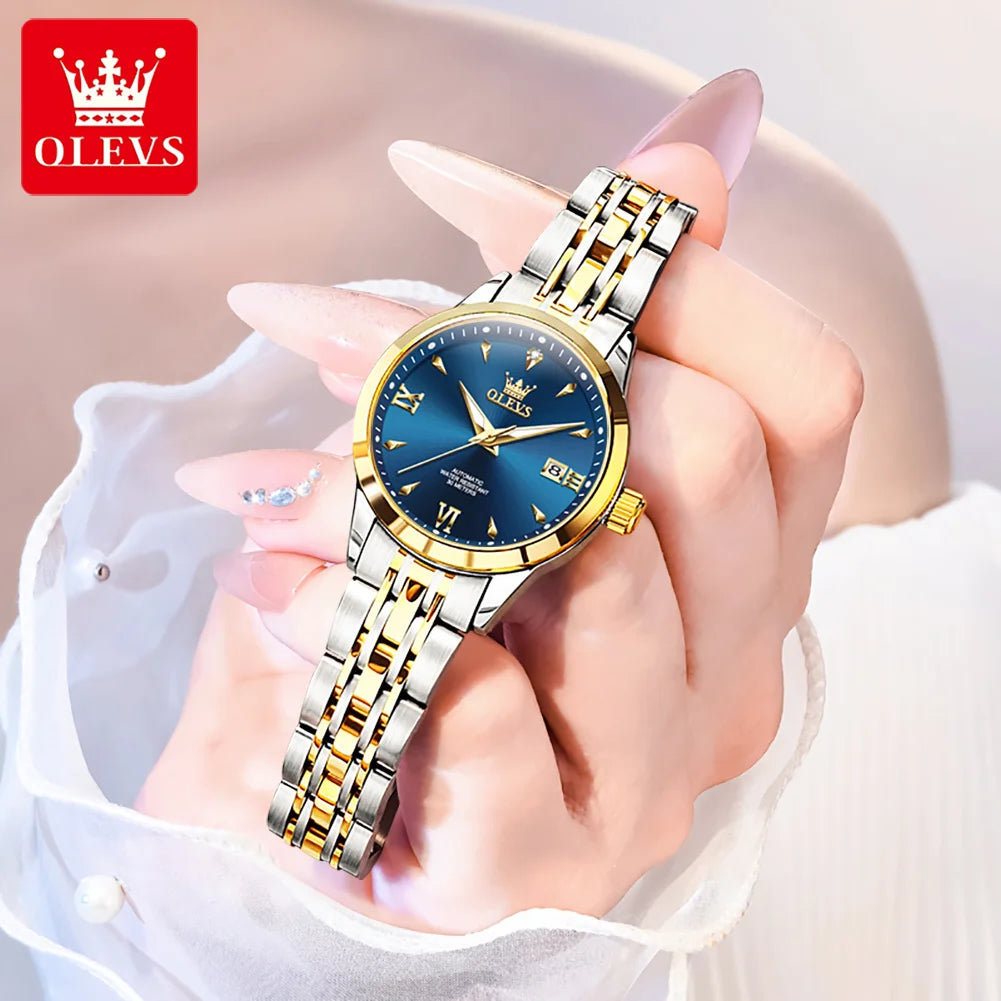 OLEVS 9956 Elegant Automatisch Dameshorloge