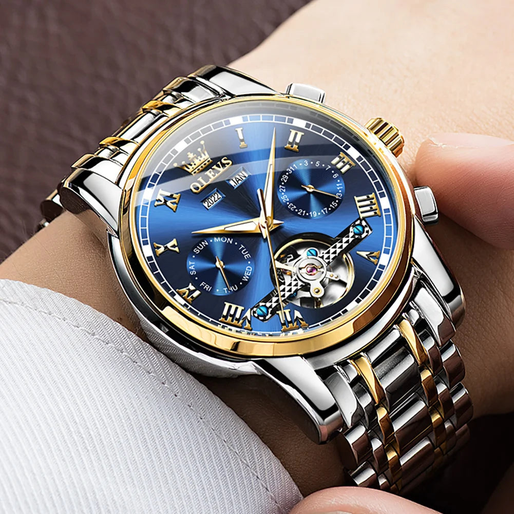 OLEVS 6607 Luxe Automatisch Herenhorloge