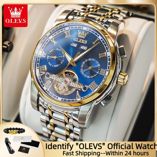 OLEVS 6607 Luxe Automatisch Herenhorloge