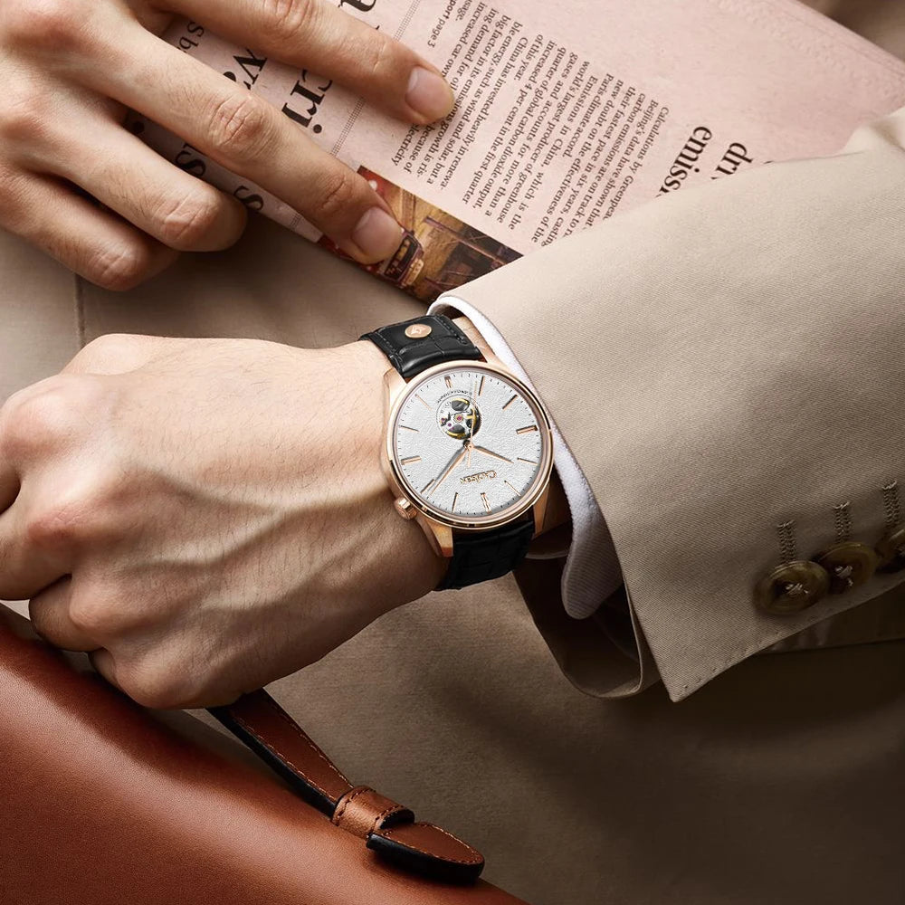 CADISEN 2025 Zakelijk Automatisch Herenhorloge