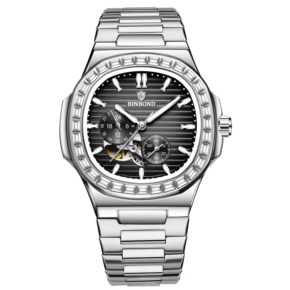 BINBOND J1116 Tourbillon Skeleton Herenhorloge