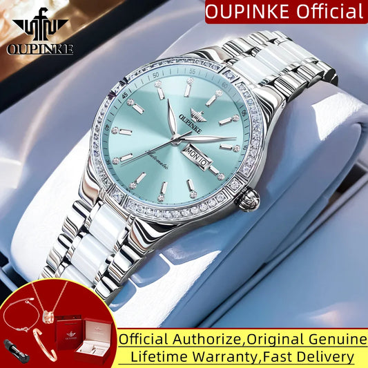 OUPINKE 3283 Luxe Automatisch Dameshorloge