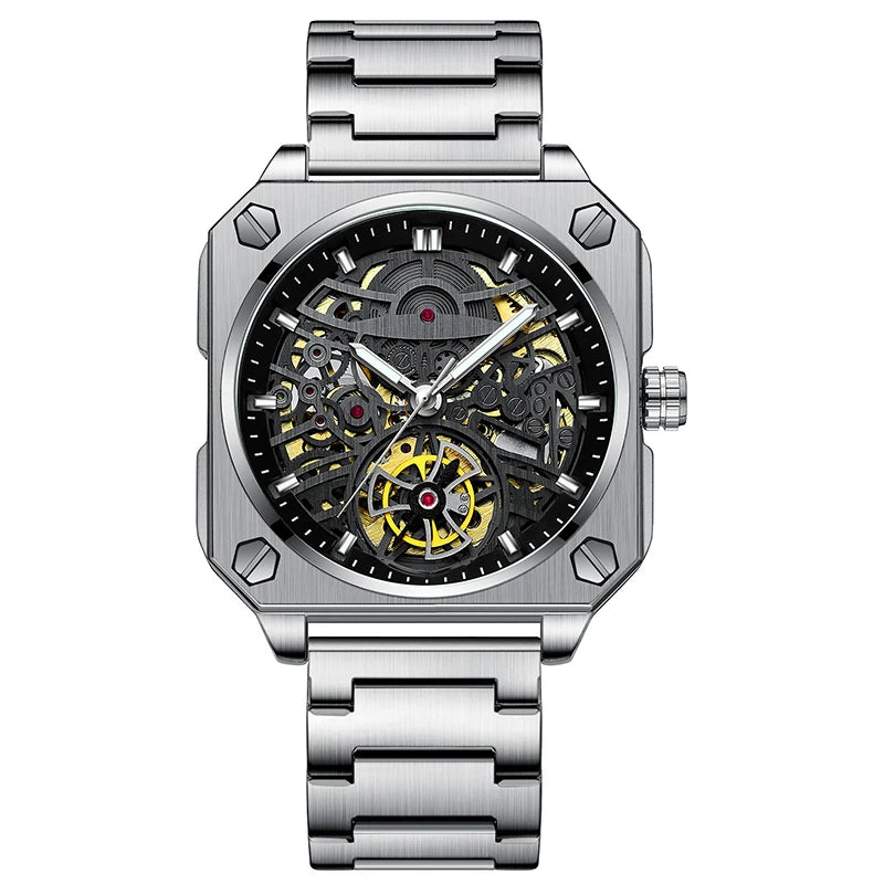 BINBOND H1133 Tourbillon Skeleton Herenhorloge