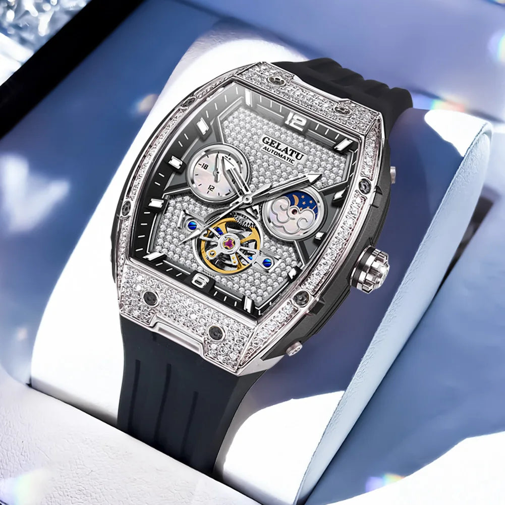 GELATU 6016 Luxe Automatisch Dameshorloge