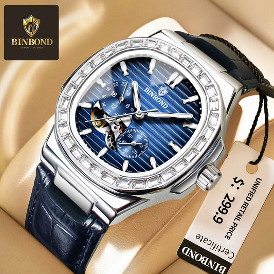 BINBOND J1116 Tourbillon Skeleton Herenhorloge