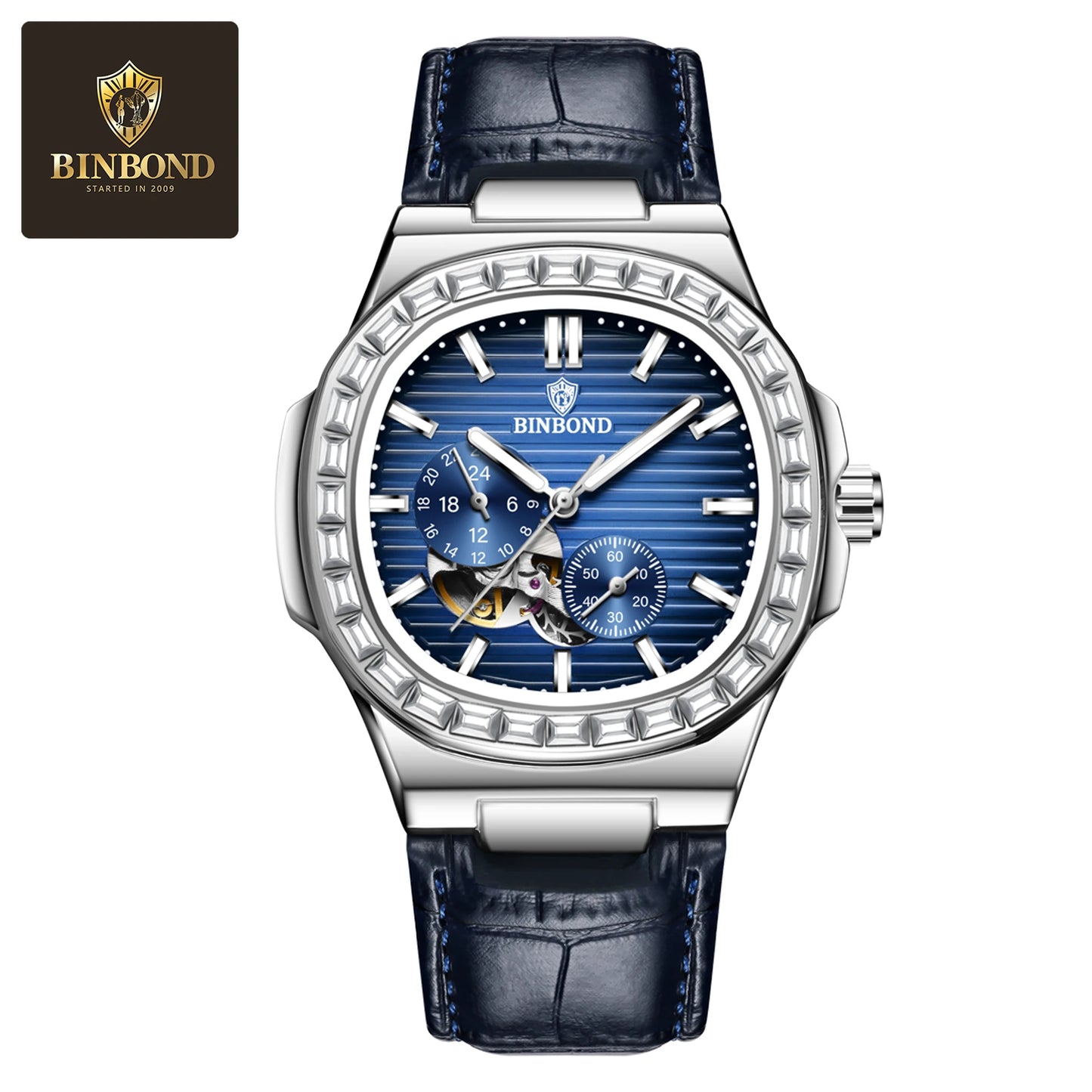 BINBOND J1116 Tourbillon Skeleton Herenhorloge