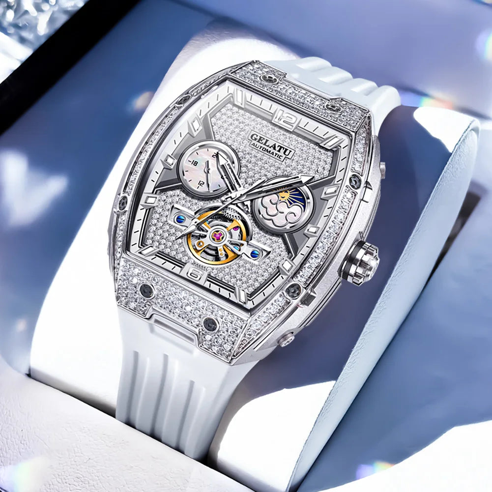 GELATU 6016 Luxe Automatisch Dameshorloge