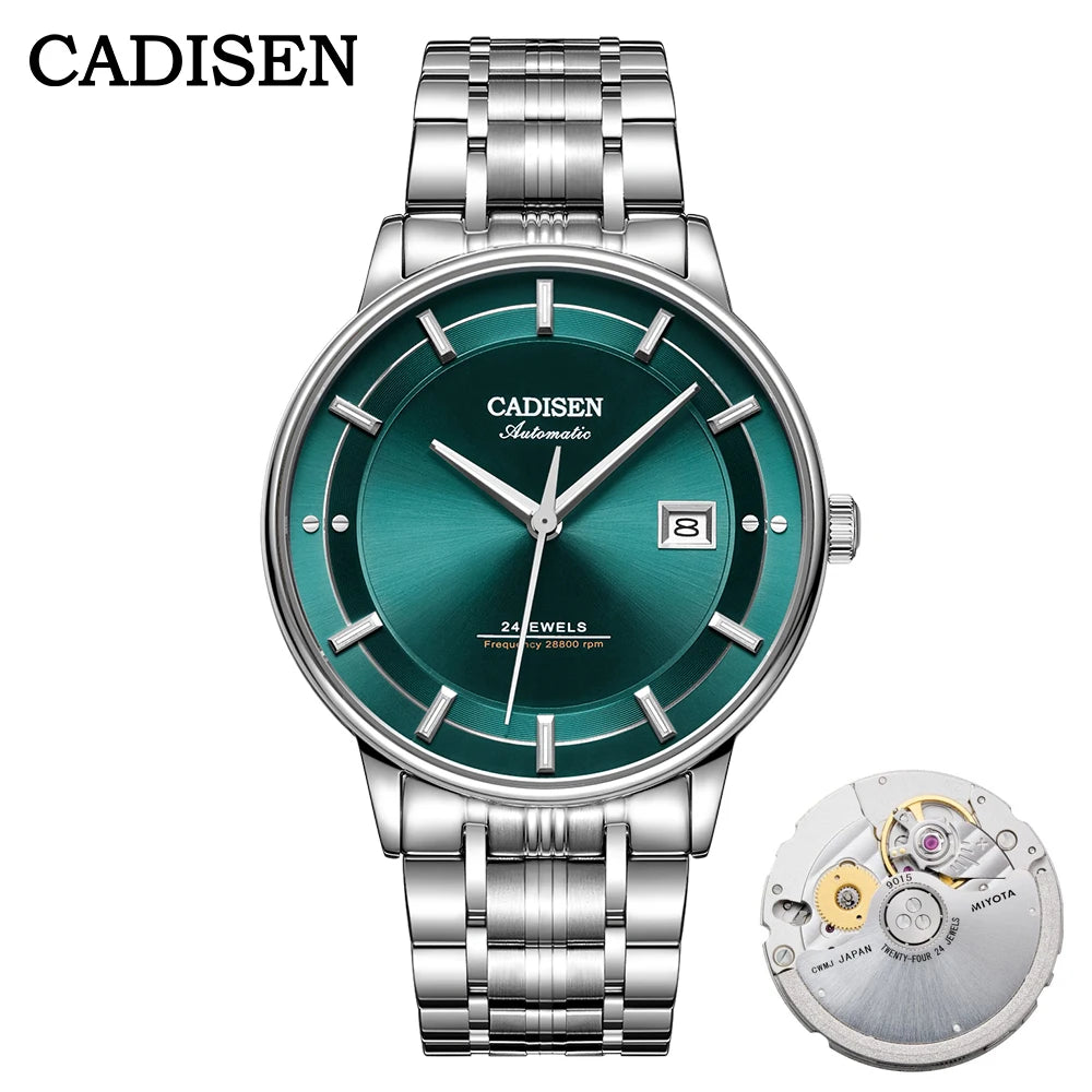 CADISEN C8175 Ultradun Zakelijk Automatisch Herenhorloge