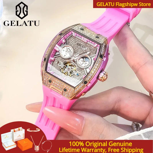 GELATU 6016 Luxe Automatisch Dameshorloge