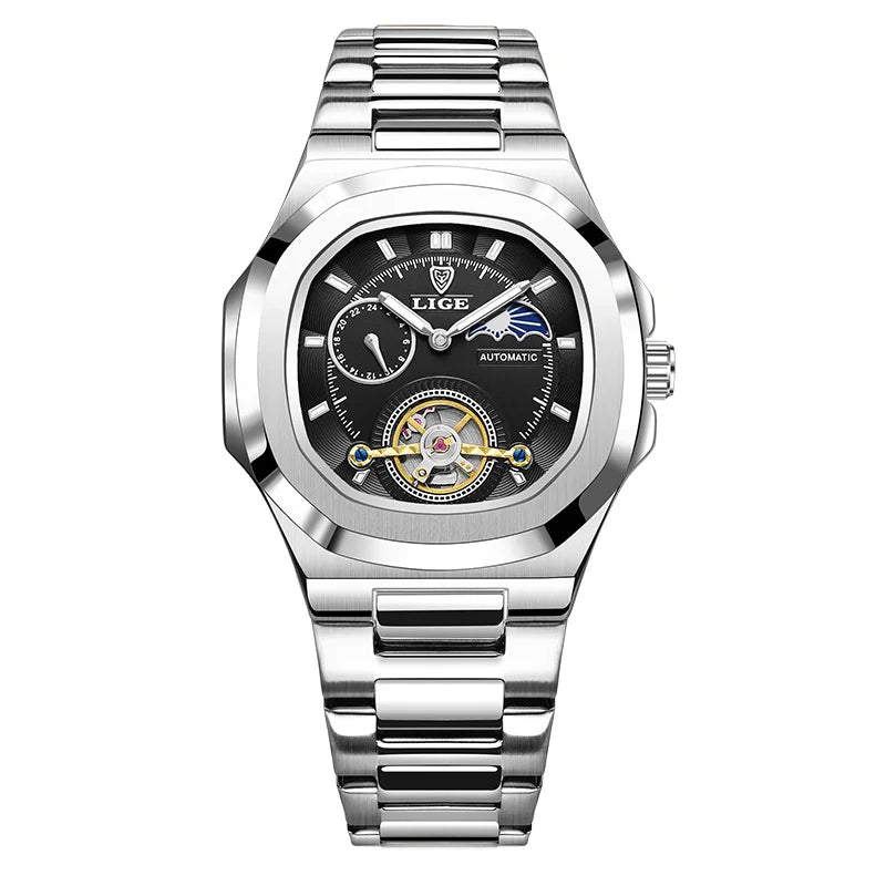 LIGE Automatisch Herenhorloge